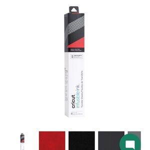 Cricut Infusible Ink Sheets - Bold Red and Classic Black